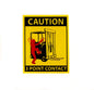 ZING Forklift Label, 3.5 H X 2.75 W, 3 Points Contact 10/Pack.. - official Zing product image 1