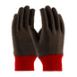 PIP 750RKW – Regular Weight Polyester/Cotton Jersey Glove with Fleece Lining - Red Knit Wrist