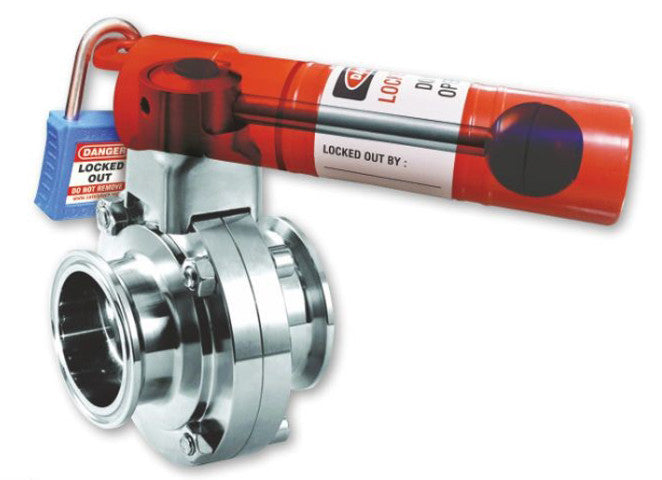 ZING Pull Handle Butterfly Valve Lockout.. - official Zing product image 2