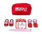 ZING Portable Lockout Kit, Electrical, Pouch.. - 7575
