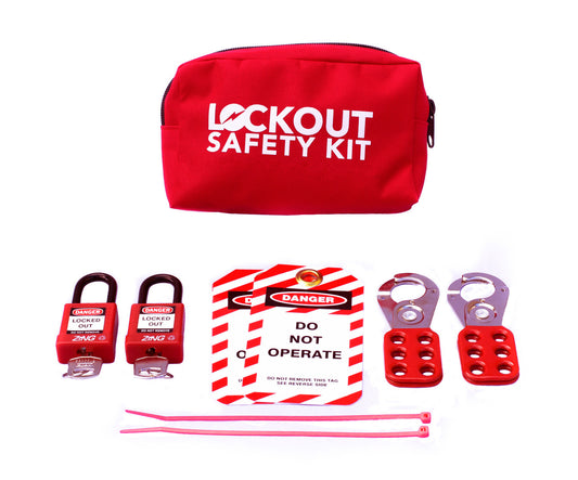ZING Portable Lockout Kit, Electrical, Pouch.. - official Zing product image 1