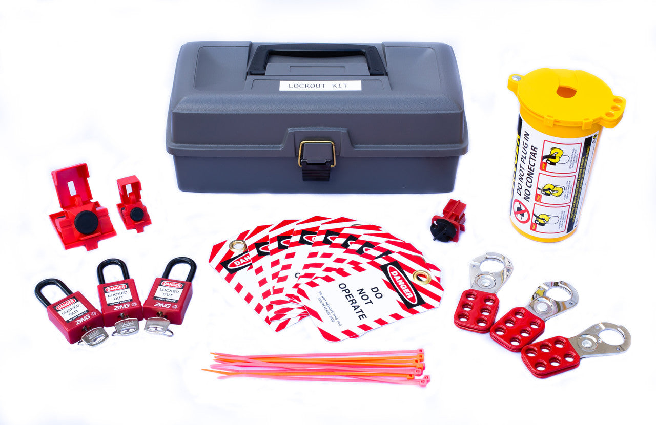ZING Portable Lockout Kit, Electrical, Toolbox.. - official Zing product image 1