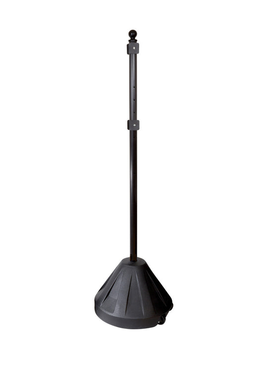 ZING Sign Base - Fillable, 25 Lbs With 60" Predrilled Pole -.. - official Zing product image 1