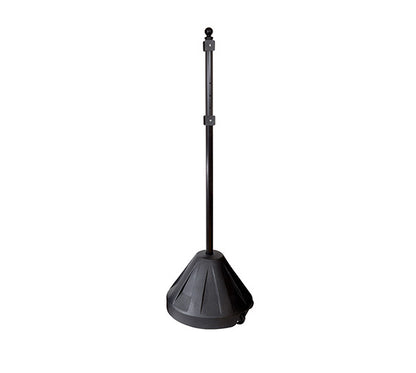 ZING Sign Base - Fillable, 80 Lbs With 60" Predrilled Pole -.. - official Zing product image 1