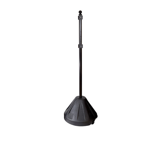 ZING Sign Base - Fillable, 80 Lbs With 60" Predrilled Pole -.. - official Zing product image 1