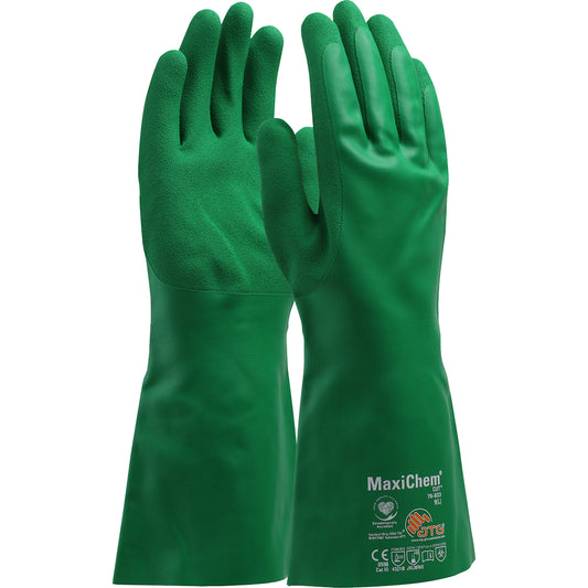 ATG 76-833 – Nitrile Blend Coated Glove with TriTech™ Liner and Non-Slip Grip on Palm & Fingers - 14"