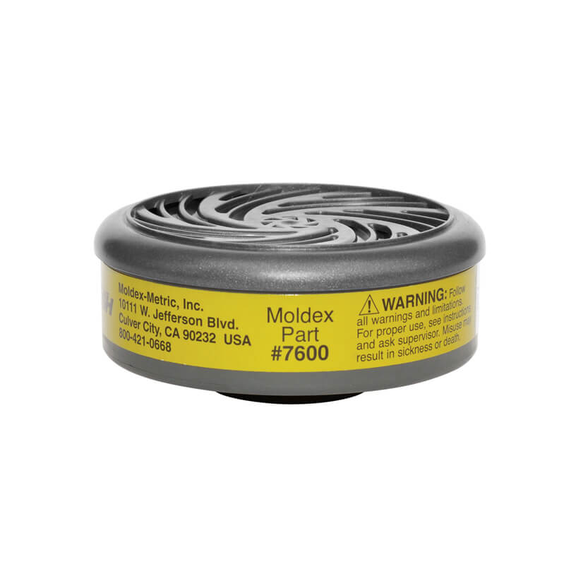 7000/7800/9000 Series Respirators Vapor Smart® Cartridges | Moldex - Moldex 7600