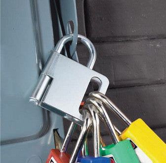 ZING Lockout Hasp, Standard Steel, Heavy Duty - Butterfly Style, 1" - official Zing product image 3
