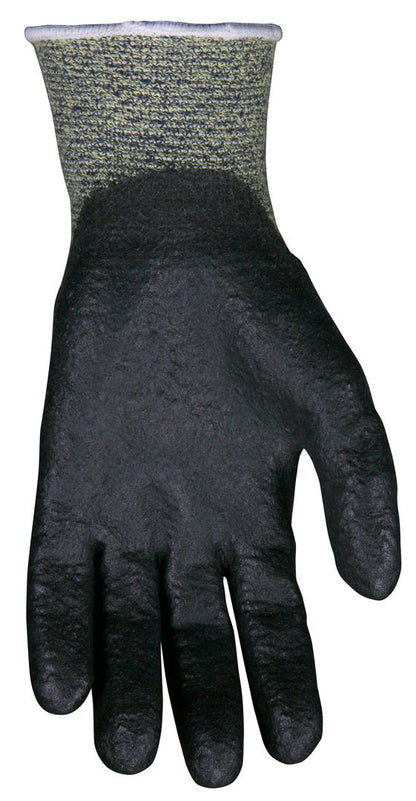 9389PV - MCR Safety CutPro® - 13 Gauge DuPont™ Kevlar® Aramid / Steel Shell - Cut Resistant Work Gloves - HPT Coated Palm and Fingertips - Over-the-Knuckle HPT Coating