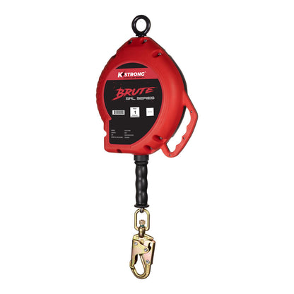 KStrong® BRUTE™ 50 ft. Galvanized Steel Cable SRL with Swivel Snap Hook