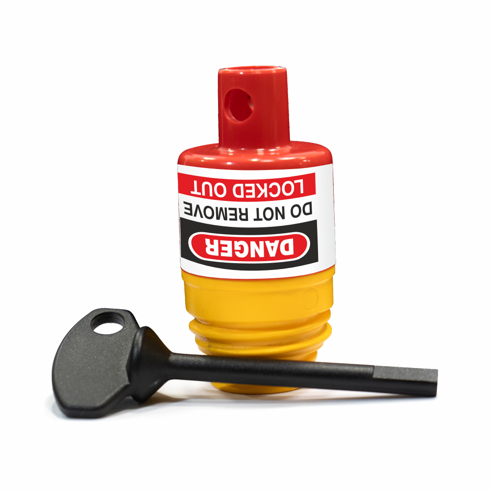 ZING Round/Bottle Fuse Holder Lockout, E27 Or E33 - official Zing product image 1