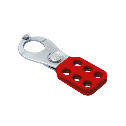 ZING Lockout Hasp, Steel, 1 In.,6-Hole, With Tabs - official Zing product image 1