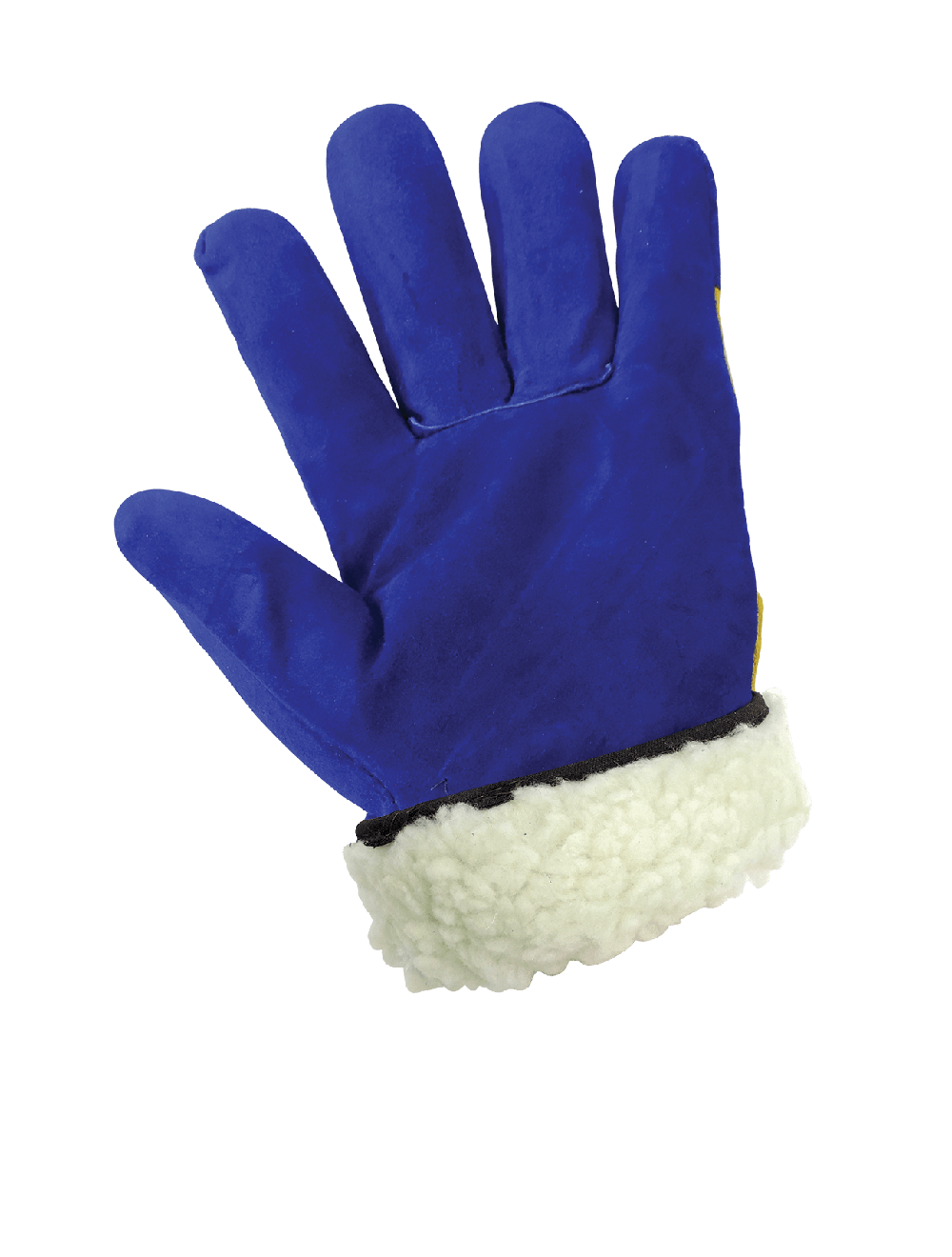 Global Glove - 2805 - Leather Palm Gloves - insulated - blue