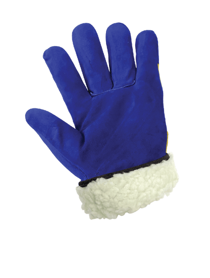Global Glove - 2805 - Leather Palm Gloves - insulated - blue