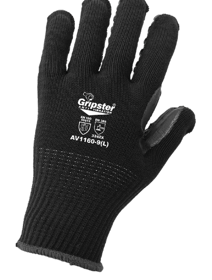 Gripster® - AV1160 - Gloves - rubber coating - red
