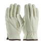 PIP 77-265 – Economy Top Grain Cowhide Leather Drivers Glove with Natural Thermal Lining - Keystone Thumb