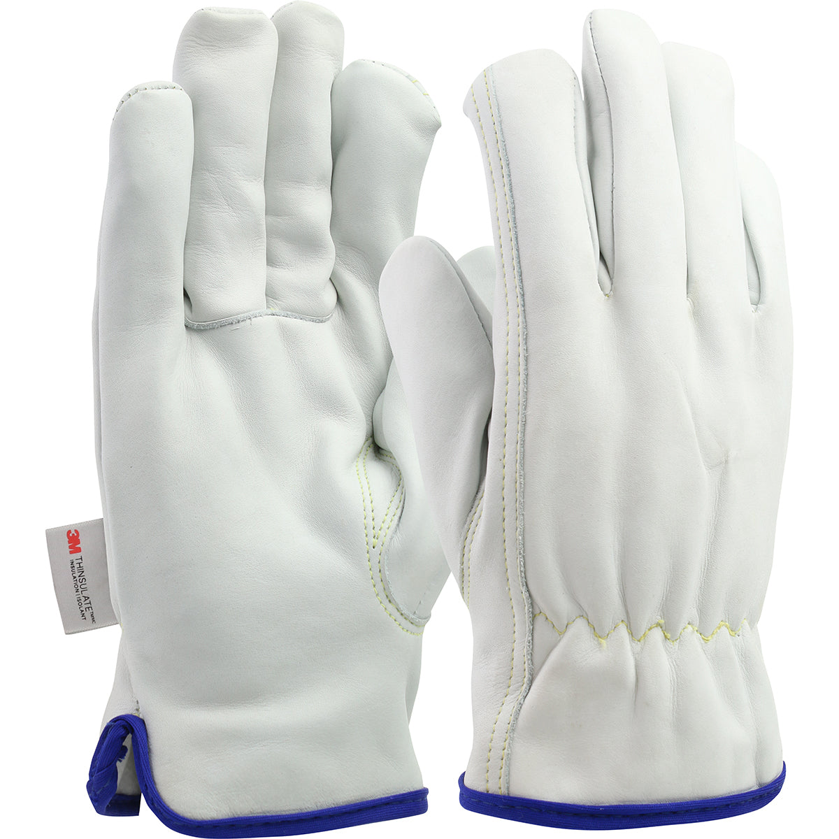 PIP 77-269 – Premium Top Grain Cowhide Leather Drivers Glove with 3M™ Thinsulate™ Lining - Keystone Thumb