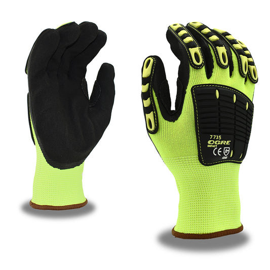 Cordova Ogre-impact™ 13-gauge, HI-VIS Lime P #7735 - 7735S