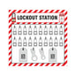 ZING Lockout Station Shadow Board, 20 Padlock - official Zing product image 1