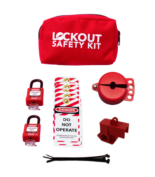ZING Labatory Valve Lockout Kit - Standard And Needle Valve - official Zing product image 1