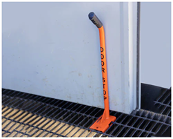 ZING Door Stop Lockout For Steel Bar Grating/Mezzanine - official Zing product image 2