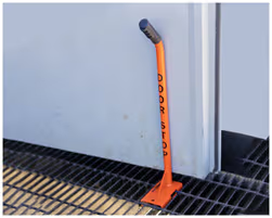 ZING Door Stop Lockout For Steel Bar Grating/Mezzanine