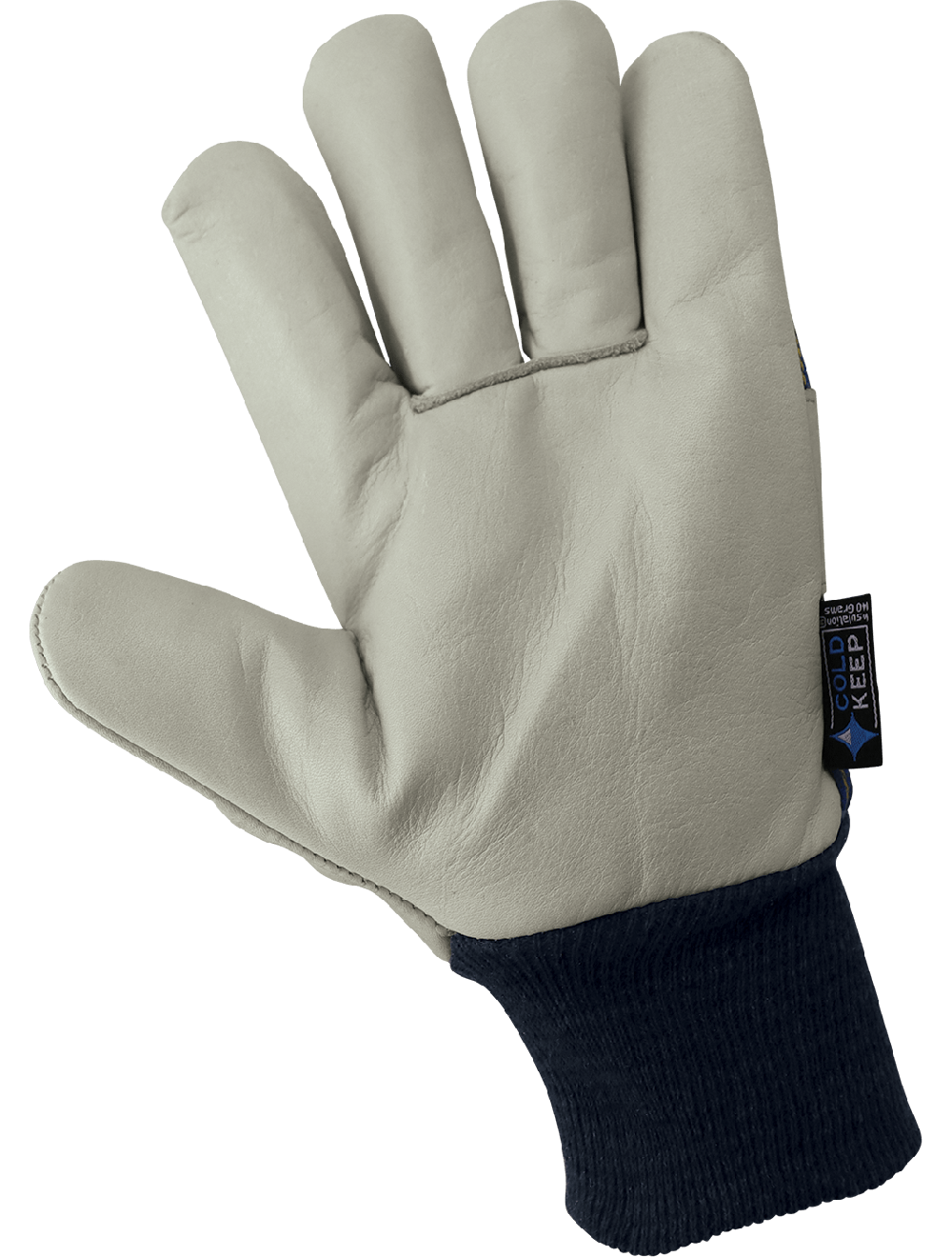 Global Glove - 2950KW - Leather Palm Gloves - insulated - blue