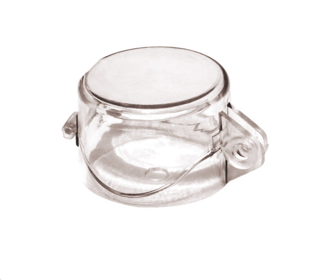 ZING Electrical Panel Round Switch Lockout, Clear 9Mm Hole Diam - official Zing product image 1