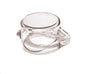 ZING Electrical Panel Round Switch Lockout, Clear 9Mm Hole Diam - official Zing product image 1
