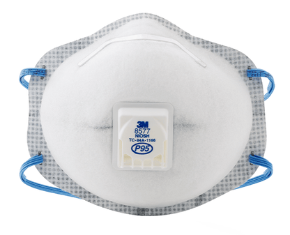 3M™ Cool Flow™ Valve Particulate Respirator 8577 for Paint Odor 10 EA / BX