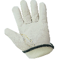 Retail-Tagged Driver Style Cowhide Leather Gloves with Cold Keep® - 3200CTH - Drivers Gloves - red