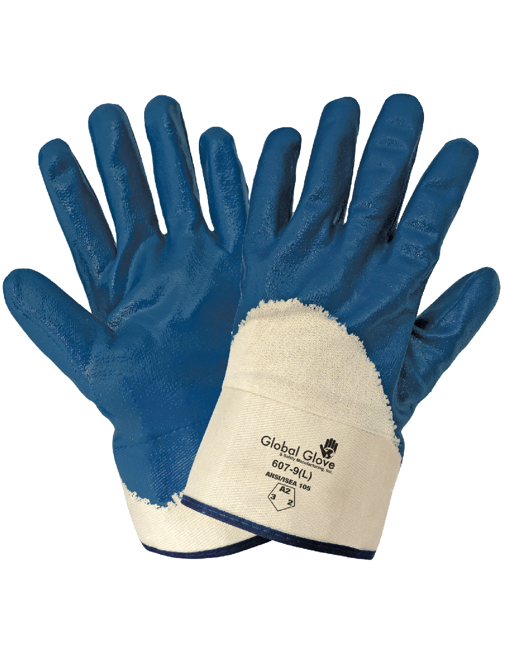 Global Glove - 607 - Gloves - cut level A2 - blue