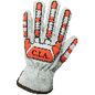 Global Glove - CIA7700 - Leather Drivers Gloves - cut level A7 - red