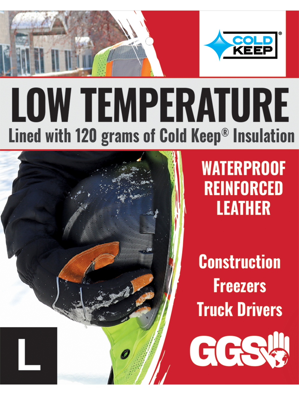 Global Glove - SG5200INT - Insulated Gloves - neoprene coating - black