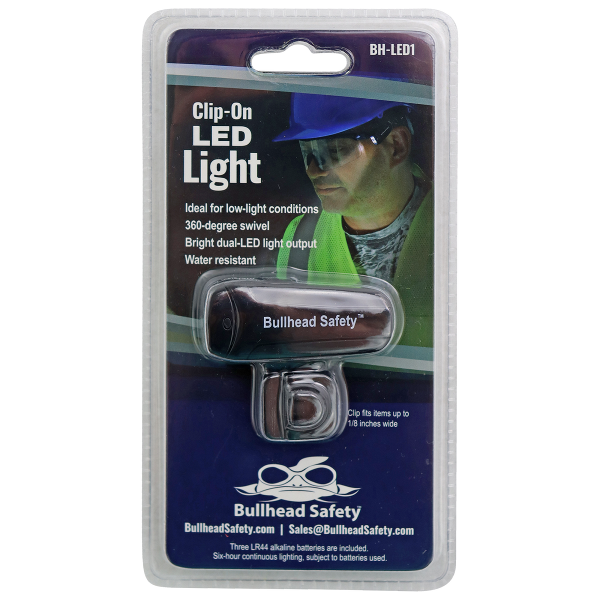 BH-LED1 Clip-On LED Lights - manufacturer detail 5; Pack of 10