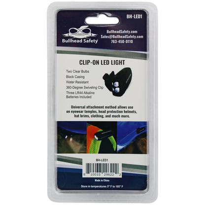 BH-LED1 Clip-On LED Lights - manufacturer detail 6; Pack of 10