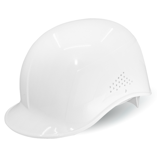HH-BC1 White Vented Bump Caps - original manufacturer photo; Case of 10 bump caps