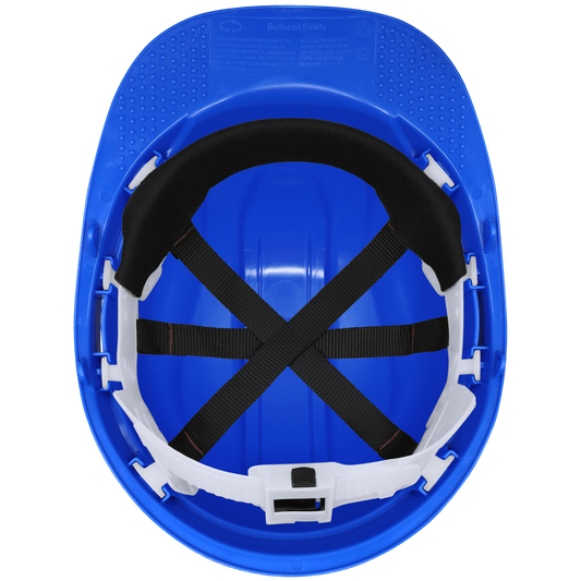 Global Glove GGS HH-C1-B Bullhead Safety Head Protection Blue Cap Style Hard Hat