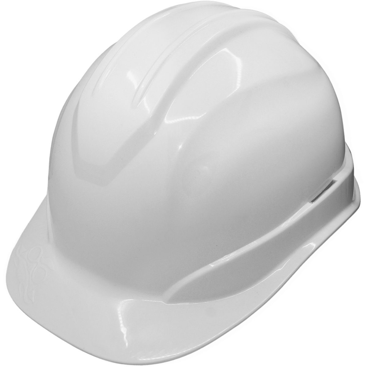 Global Glove GGS HH-C1-W Bullhead Safety Head Protection White Cap Style Hard Hat - view 3