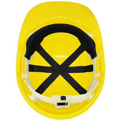 Global Glove GGS HH-C1-Y Bullhead Safety Yellow Climbing Style Helmet Hat