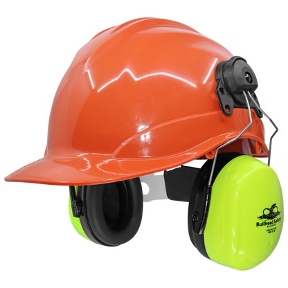 Global Glove GGS HH-C2-O Bullhead Safety Head Protection -Orange Cap Style Hard Hat