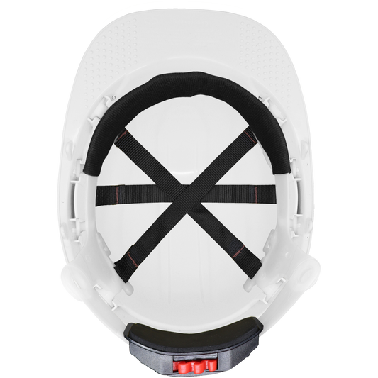 Global Glove GGS HH-C2-W Bullhead Safety Head Protection White Cap Style Hard Hat