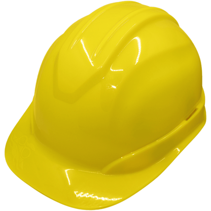Global Glove GGS HH-C2-Y Bullhead Safety Head Protection Yellow Cap Style Hard Hat - view 4