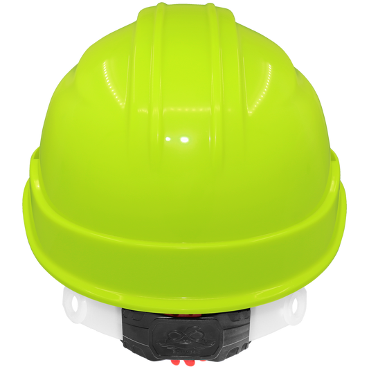 Global Glove GGS HH-C2-YG Bullhead Safety Head Protection High-Vis Yellow/Green Cap Style Hard Hat