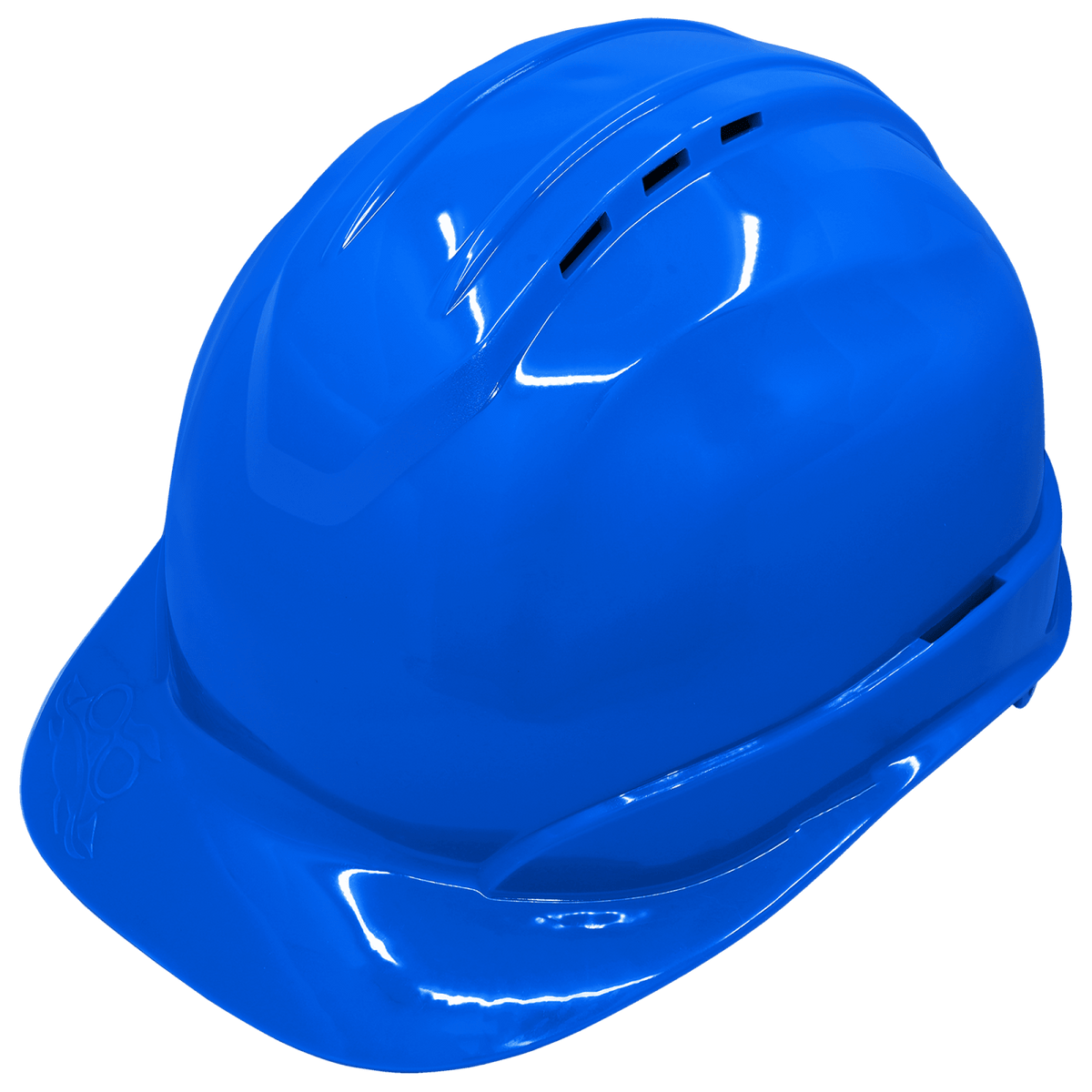 Global Glove GGS HH-C3-B Bullhead Safety Head Protection Blue Cap Style Hard Hat - view 4