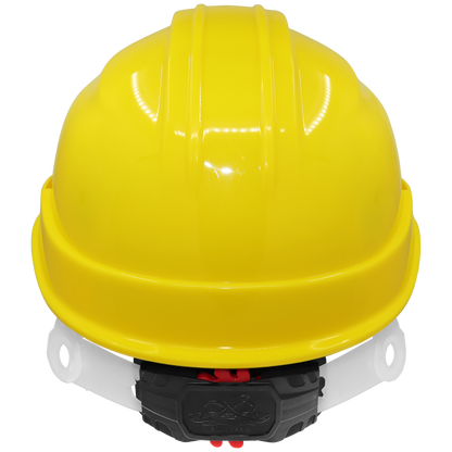 Global Glove GGS HH-C3-Y Bullhead Safety Head Protection Yellow Cap Style Hard Hat - view 2