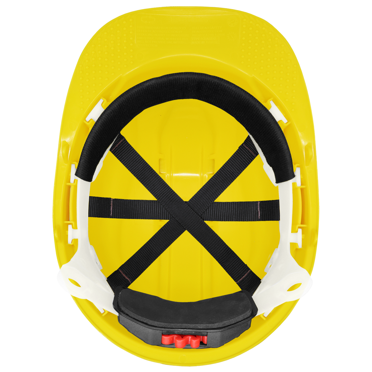 Global Glove GGS HH-C3-Y Bullhead Safety Head Protection Yellow Cap Style Hard Hat
