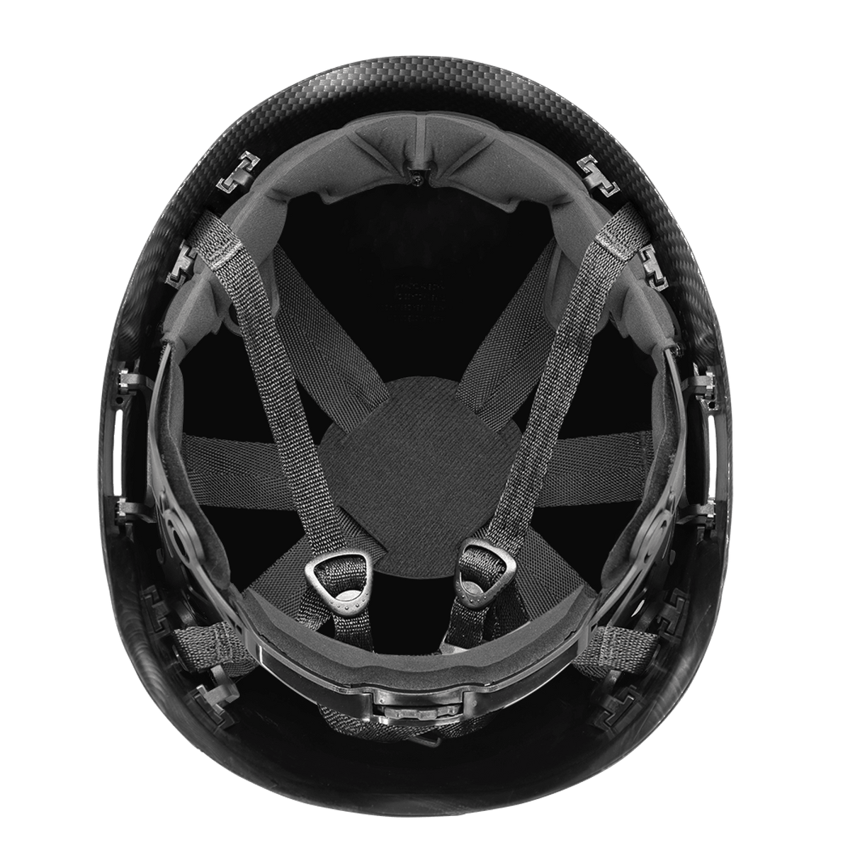 Global Glove GGS HH-CH1-CB Bullhead Safety Matte Black Graphite Climbing Style Helmet Hat - view 4