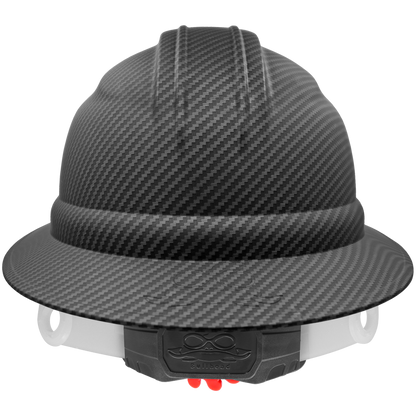 Global Glove GGS HH-F1-C Bullhead Safety Head Protection Matte Black Graphite Full Brim Hard Hat - view 2