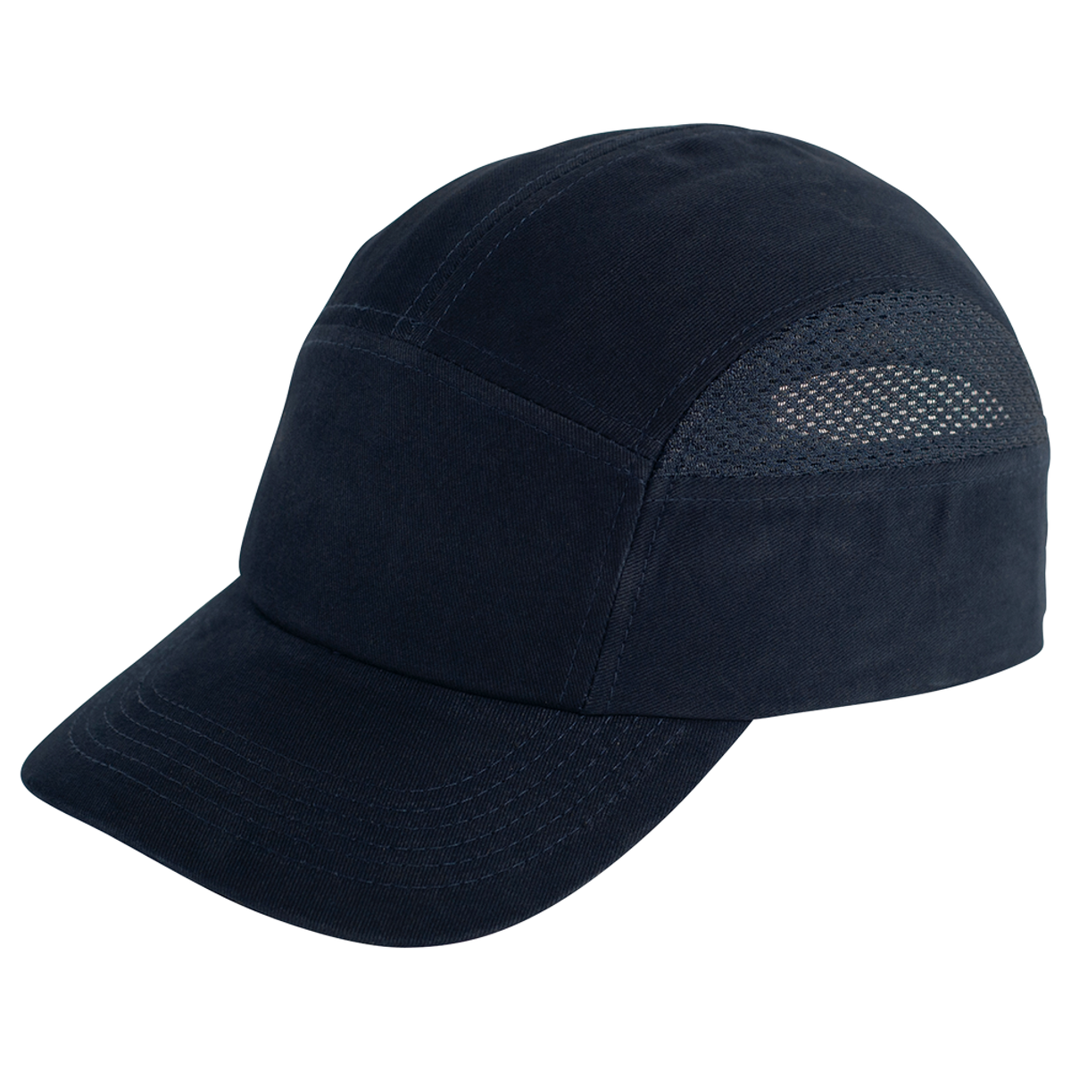HH-H1 Navy Blue Baseball Bump Caps - original manufacturer photo; Pack of 6